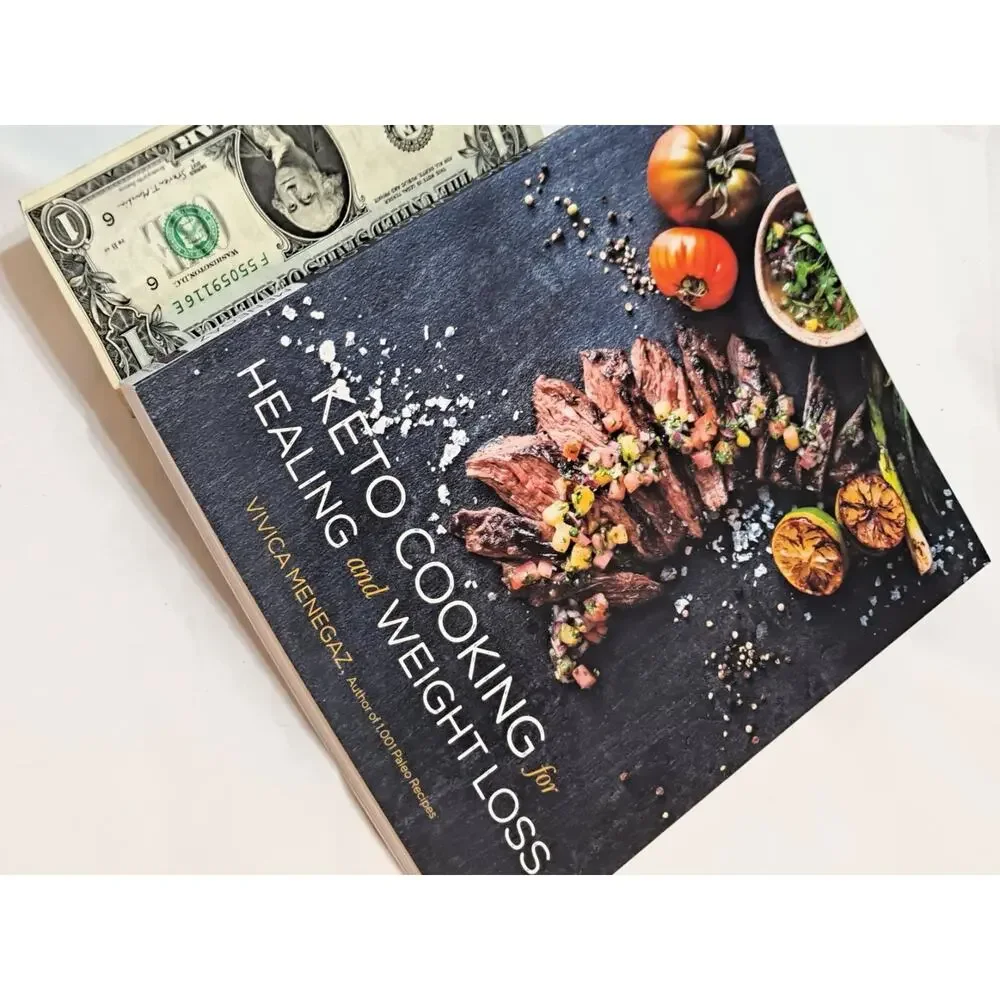 Keto Cooking for Healing and Weight Loss by Vivica Menegaz (2021 Trade PB)